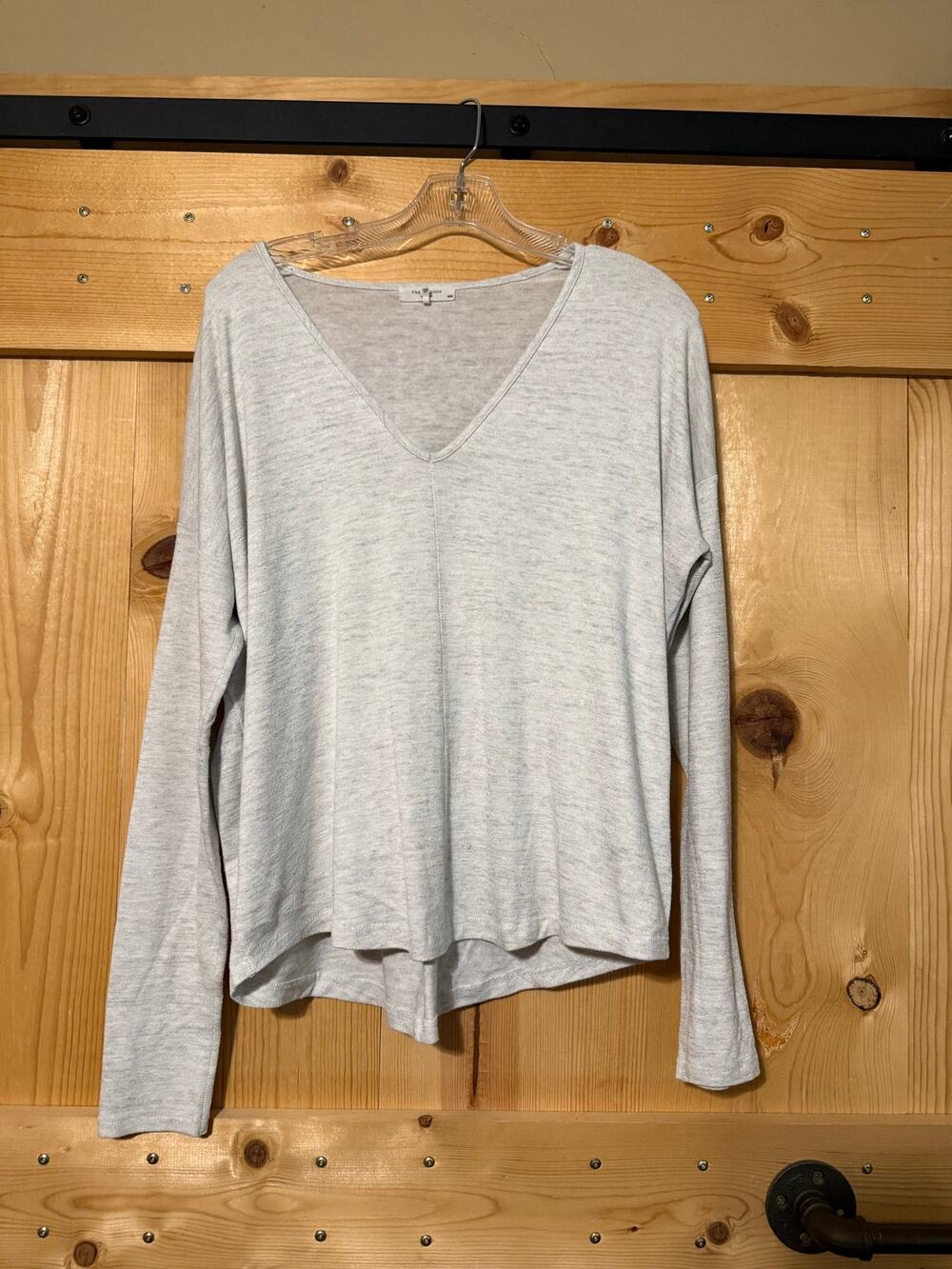Rag & Bone Top Grey Long Sleeve Women’s Size M
